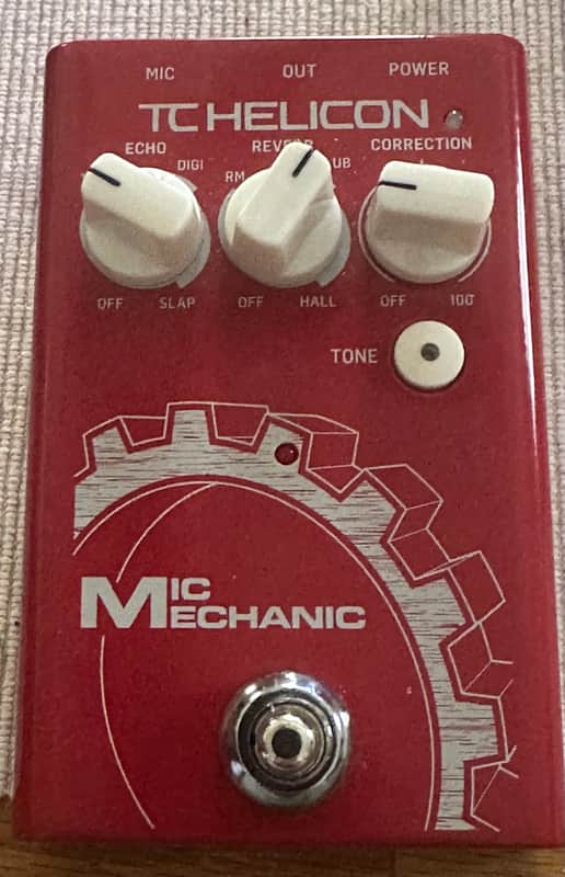 TC Helicon Mic Mechanic 2 2017 - 2021 - Red image 1