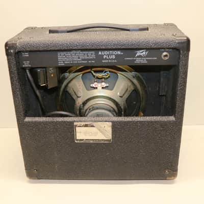 1987 Peavey Audition Plus Guitar Amplifier Combo Solid State 20 Watt 1x8 Amp image 6