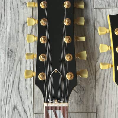 Gibson EDS-1275 Double Neck SG Electric Guitar 1990 - White image 11