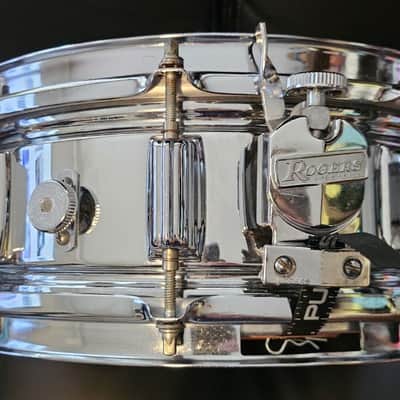 Rogers "Big R" SuperTen 5x14" 10-Lug Steel Snare Drum 1975 - 1984 - Chrome image 2