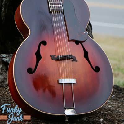 ~Tone Monster~ 1952 Wabash by Kay Jumbo Jazzbox Archtop Guitar ~ Made in USA! Harmony Silvertone ! image 6