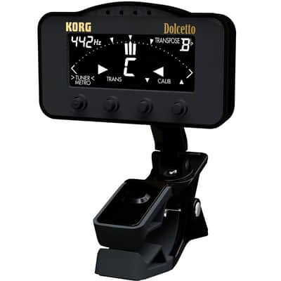 Korg AW3M Dolcetto Clip On Tuner & Metronome for Orchestral Instruments image 1
