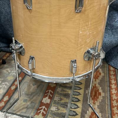 Rogers 16" deep X 18" head Fullerton Floor Tom (314-10304) 60's - Maple Cortex image 3