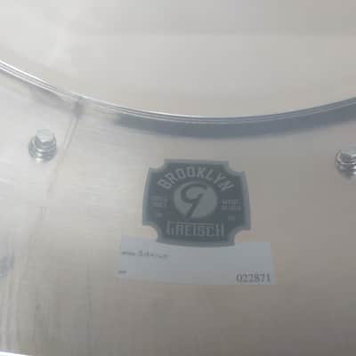 Gretsch GB4160 Brooklyn Chrome Over Brass 5x14" 8-Lug Snare Drum 2012 - Present - Chrome-Plated image 6