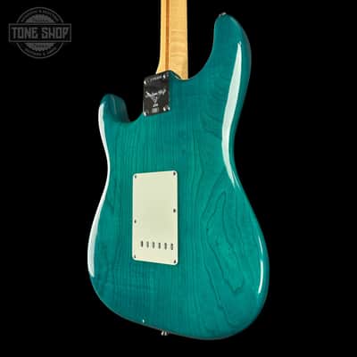 Used 2020 Fender Custom Shop Classic Player Strat Trans Blue w/Case TSU24597 image 16