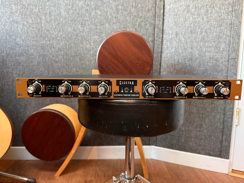 Kush Audio Electra Dual-Channel Electrified Transient Equalizer 2010s - Brown / Black image 1