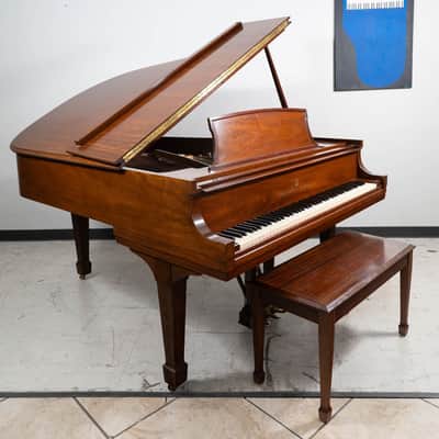 1973 Steinway Model L Grand Piano | Mahogany | 5'10" | Serial No. 435741 | Used image 3