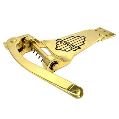 Ibanez BG-FA Gold Jazz Guitar Tailpiece Trapeze with Screws and Spring image 4