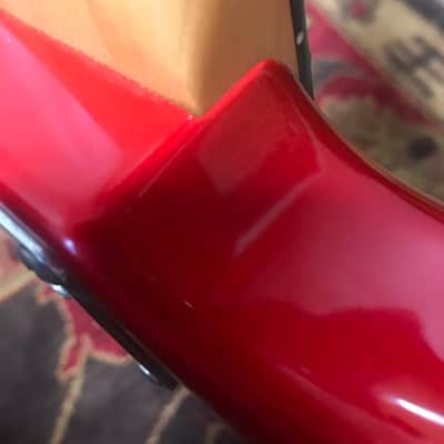 American Kramer Pacer Deluxe 1984 Red, Floyd Rose. C Plate. Great condition! image 12