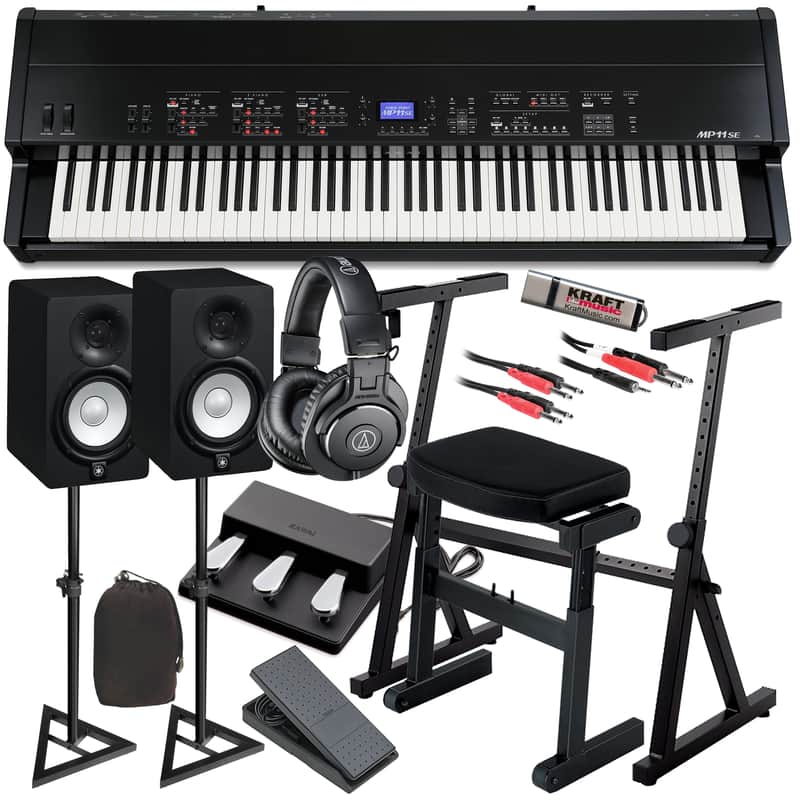 Kawai MP11SE Stage Piano COMPLETE STUDIO BUNDLE image 1