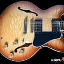 2012 Gibson ES-335 Figured Memphis Semi-Hollow Flame Top & Back ~ Honey Burst
