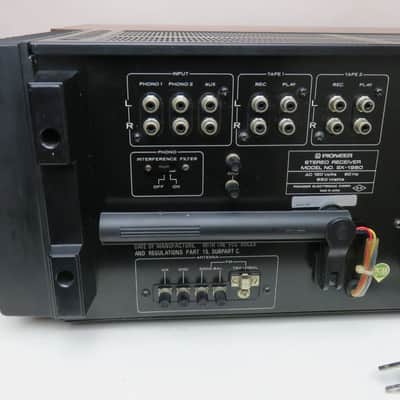 PIONEER SX-1980 RECEIVER WORKS PERFECT SERVICED FULLY RECAPPED + LED's EXCELLENT image 14