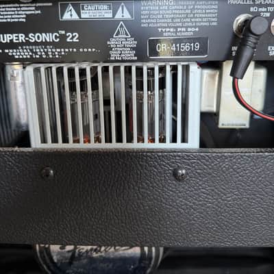 Fender Super-Sonic 22 2-Channel 22-Watt 1x12" Guitar Combo 2010 - Present - Black image 16
