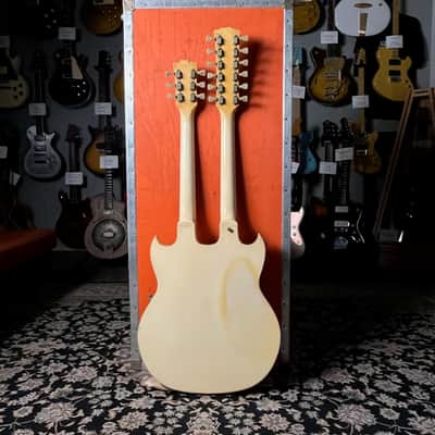 Gibson EDS-1275 Double 12 Hollowbody 1961 White (Super Rare) image 7