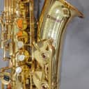 Yamaha YAS-62 Alto Saxophone Purple Logo