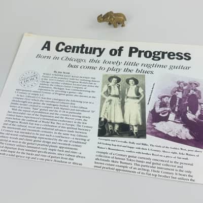 Gibson "A Century of Progress" Foldout 1995 image 2