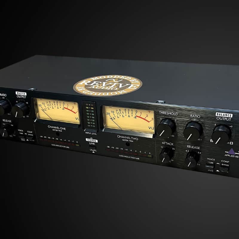 2025 ART Pro VLA III 2-Channel Vactrol Compressor Black