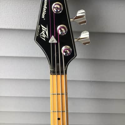 Left Handed Peavey Foundation Bass Made in USA 1985 Super Ferrite Pickups Original Case! image 6