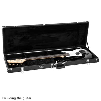 🎸Electric Bass Guitar Hard Case Made of Pleather with a Plush interior! For Jazz Bass, Precision (P) Bass, EB/SG Bass, Rickenbacker, & More!🎸 image 2