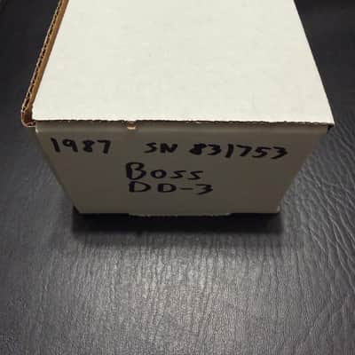 Boss DD-3 1987 - White MIJ Long Chip image 8