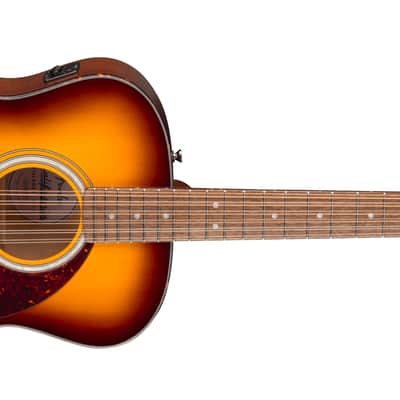 FENDER - California Deluxe Villager E Walnut Fingerboard Honey Sunburst - 0974710542 image 3