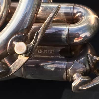 E Benge USA Silver Pocket Trumpet image 10
