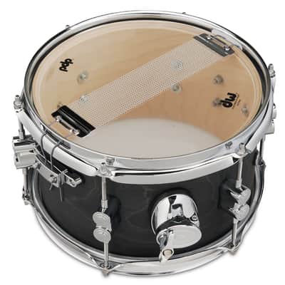 PDP Concept Series Black Wax Maple Snare, 6x10, Satin Black w/Chrome Hardware (PDSN0610BWCR) image 3