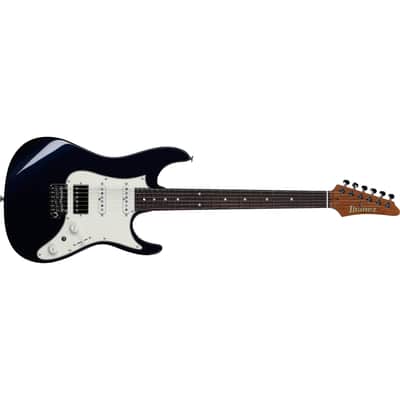 Ibanez AZ2204NW AZ Prestige Guitar w/ Seymour Duncan Pickups & Hardshell Case - Dark Tide Blue image 3