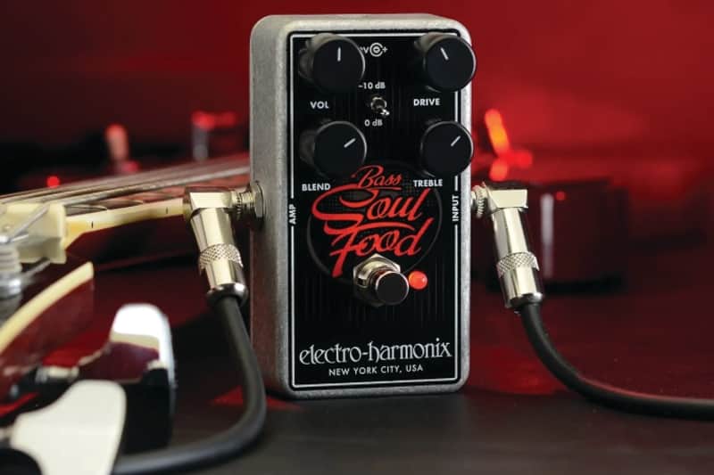 Electro-Harmonix Bass Soul Food Trasparent Bass Overdrive BASSSOULFOOD image 1