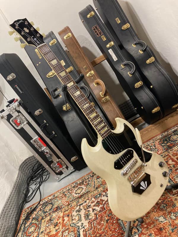 Gibson Custom Shop Brian Ray '62 SG Junior 2019 - 2024 - White Fox