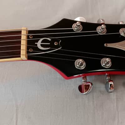 Epiphone Alleykat Semi-hollow Guitar (CLEAN! Grover Tuners - Case Included) 2000 - 2008 - Heritage Cherry Sunburst image 7