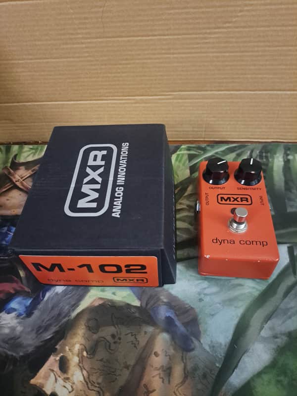 MXR M102 Dyna Comp 1995 - Present - Red image 1