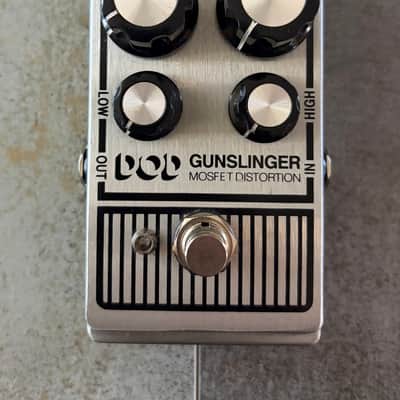 DOD Gunslinger Mosfet Distortion 2010s - Silver image 1