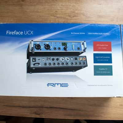 RME Fireface UCX Firewire / USB Audio Interface 2010s - Blue image 3