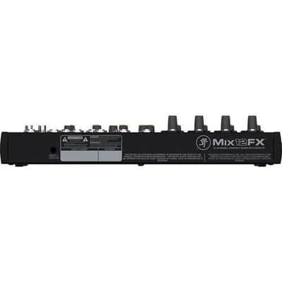 Mackie Mix12FX 12-channel Compact Mixer with Effects, StreamEye Cans50 Professional Studio Headphones & XLR Cable image 3