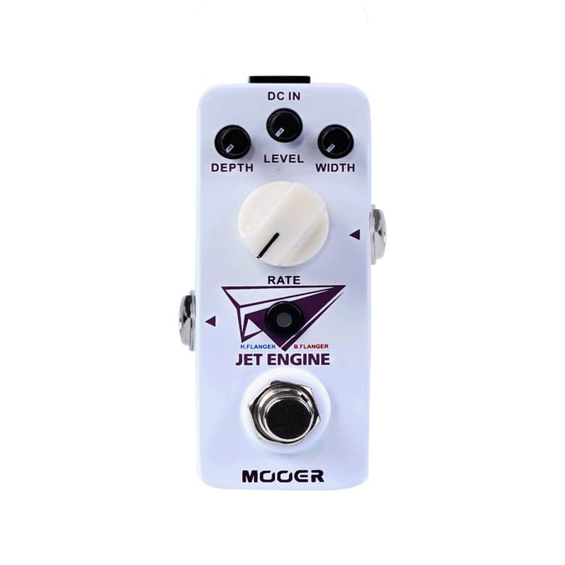 MOOER Jet Enginedual flanger pedal Micro Modulation Pedal recreate all your favourite analog flange(Price includes the import duty for US buyer) image 1