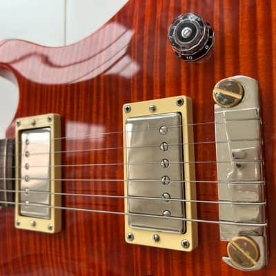 PRS SE Custom 22 Semi-Hollow Orange (2016) - Many Upgrades image 11