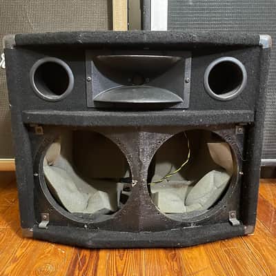 80s/90s Canadian Yorkville Elite Micron 600 2x10 & Horn - Crossover & Fuse Protected - Unloaded/Empty Cab image 2