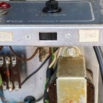 Vox AC50 70's Grey Face Panel "A Vox Product" Made United Kingdom image 10