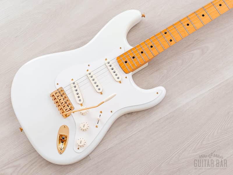 2007 Fender American Vintage 1957 Commemorative Mary Kaye Stratocaster Blonde w/ Case, Hangtags image 1