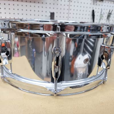 Pearl EXX1455S/C49 Export EXX 14x5.5" Snare Drum 2013 - 2020 - Mirror Chrome image 7