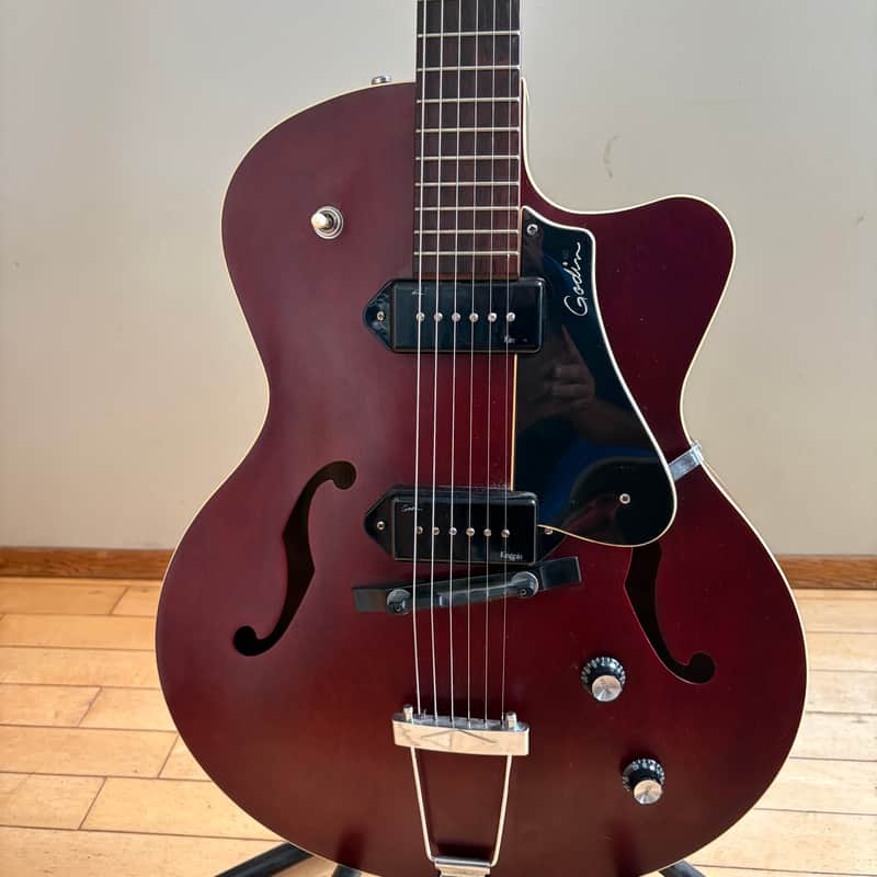 Godin 5th Avenue CW Kingpin II 2010s - Burgundy image 1