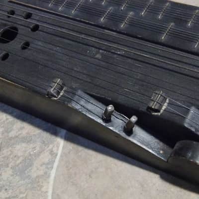 antique 10string SCHEITHOLT DULCIMER Scheitholz Zither Germany good for museum ! image 10