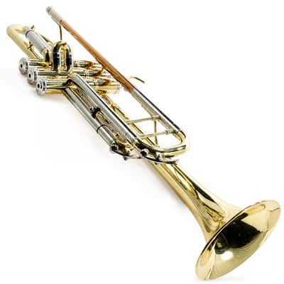 Bach BTR202 Student Bb Trumpet in Lacquer SN R11461 image 14