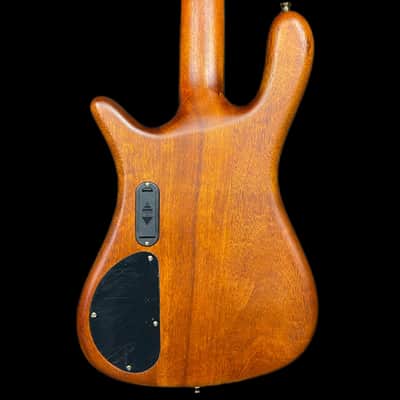 SX SWB1 Active Bass Guitar in Natural image 3