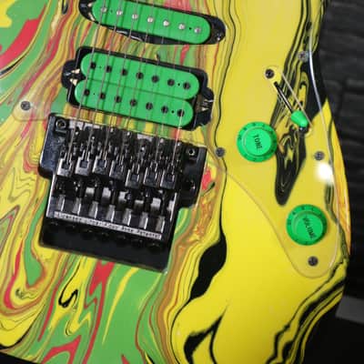 Ibanez UV77-MC Steve Vai Signature Universe 1990 - 1993 - Multi-Color image 20
