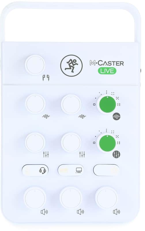 Mackie M-Caster Live Portable Livestreaming Mixer - White image 1