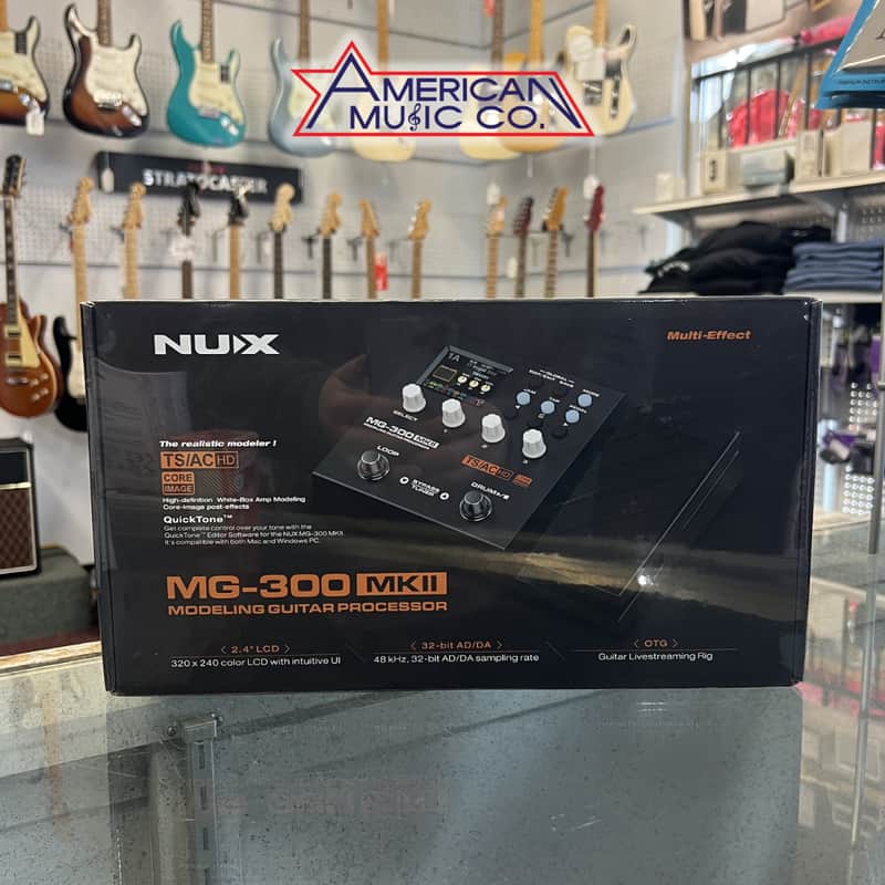 NuX Audio MG-300MKII Guitar Modeling Processor Pedal image 1