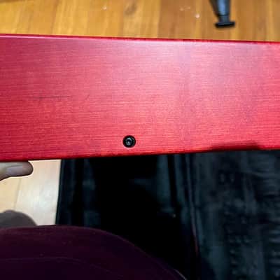 Nord Piano 3 Keyboard Hammer Weighted Action Keys Digital Piano 2018 - Red + Padded Soft Case w Wheels + Sustain Pedal image 8