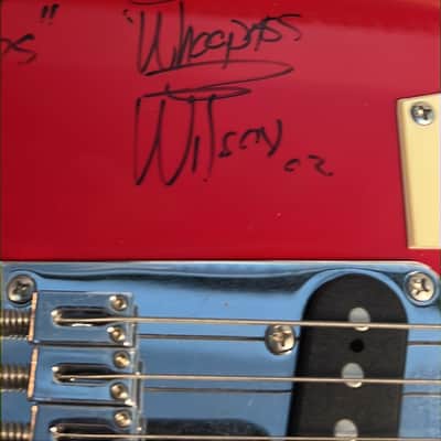 Squier Affinity Series Autographed by Real Monster Radio Cast image 14